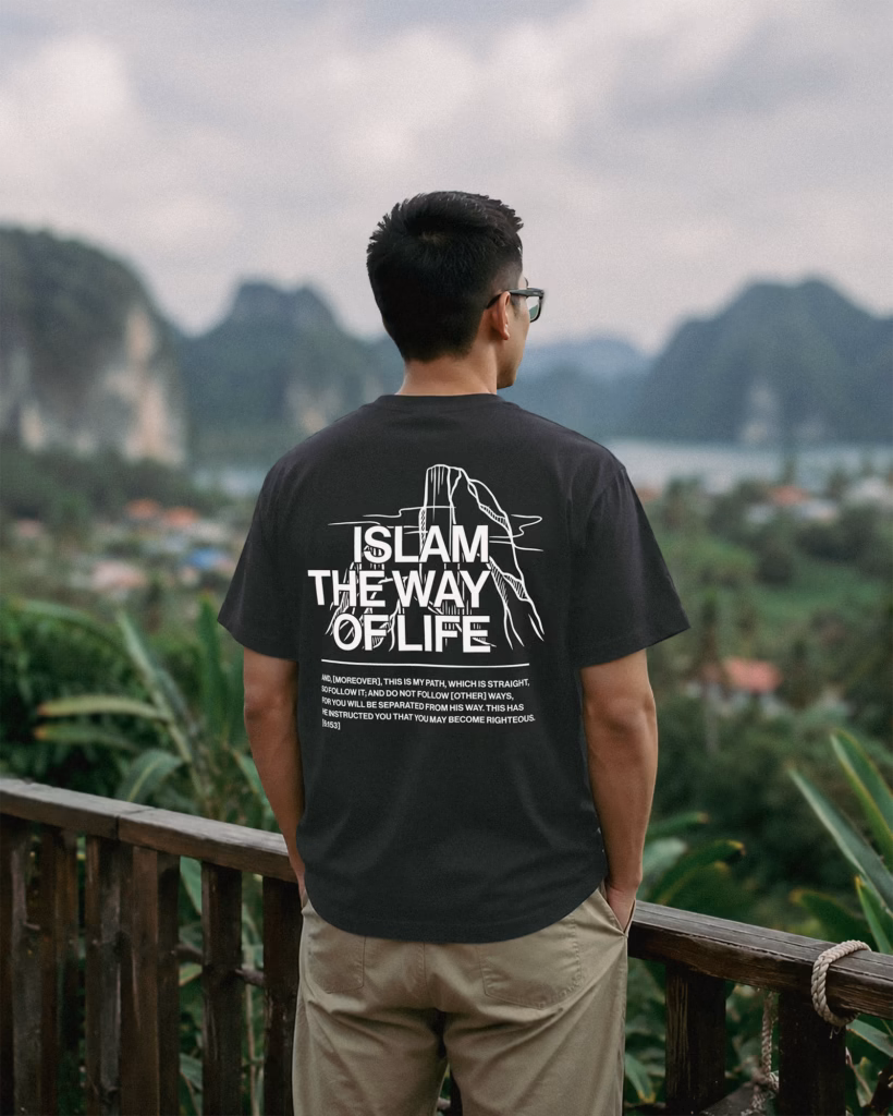 ITWOL Tee - Grey - Short Sleeve - Back - Lifestyle - v1