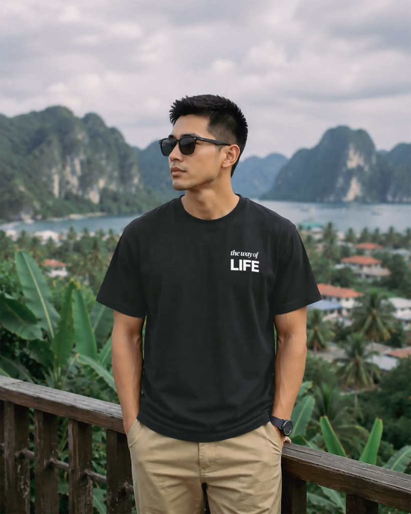 ITWOL Tee - Grey - Short Sleeve - Front - Lifestyle - v1