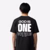One Tee - Black - Back - HAMBANYA