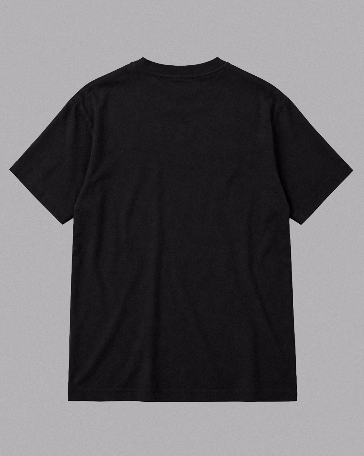 Tee - Black - Flat - Back